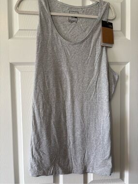 The North Face Light Gray Women's Scoop Tank Top